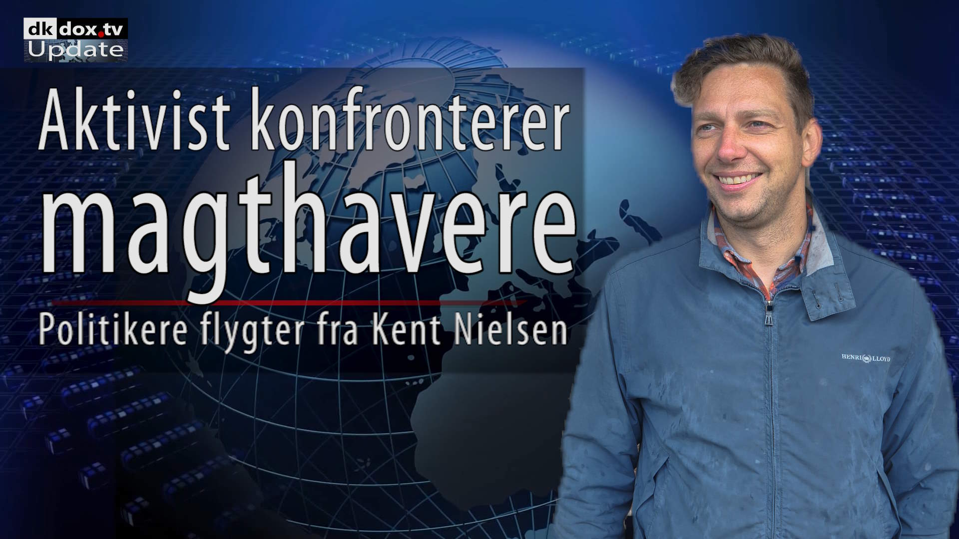 Aktivist konfronterer magthavere