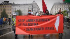 Protest mod annektering af Palæstina